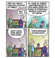 Enjoy the best knitting jokes ever! Shopping For Yarn Is Serious Business Fun Knitting Jokes Knitting Humor Yarn Humor Knitting Quotes