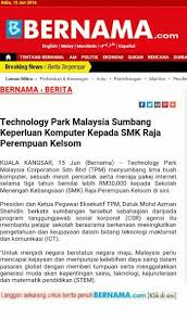 Kejayaan malaysia memainkan peranan dalam pertubuhan serantau ialah: Technology Park Malaysia On Twitter News Reports On Our Communityprogram At Kualakangsar Mymosti Stem