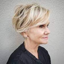 The textured layers create volume and bounce especially at the top. 26 Best Short Haircuts For Women Over 60 To Look Younger