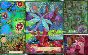 Since i am making this flower applique for my daughter's secret garden blanket which is a trapunto quilt, i layered the bottom of the applique with high loft batting. Michele Bilyeu Creates With Heart And Hands Free Quilt Block Patterns Updated 2017