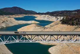 The highest reservoir bridge in north america, the 1965 bidwell bar suspension bridge crosses the middle fork of the feather river at lake oroville in the u.s. California Faces Another Drought As Lake Beds Turn To Dust A Photo Essay Climate Crisis In The American West The Guardian
