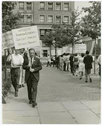 From wikimedia commons, the free media repository. Frank Kameny Protest Photo The Gay Lesbian Review