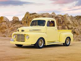Image result for Chrome Yellow 1949 Truck
