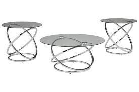 Shop progressive furniture metropolian coffee table set with great price, the classy home furniture has the best home elegance beaugrand coffee table set. Hollynyx Table Set Of 3 Ashley Furniture Homestore