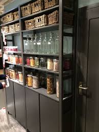 Ideetje Voor In De Toekomstige Keuken Een Ivar Kast Van Ikea Helemaal Zelf In Te Delen Ikea Weckpot Keuken Stellingkast