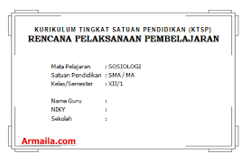 Silabus terbaru revisi 2020 sosiologi kelas xii. Download Rpp Ktsp Sosiologi Kelas Xii Sma