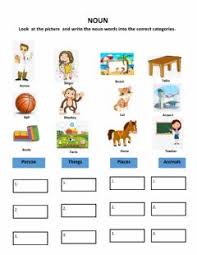 Students have to identify the underlined word as a noun or a verb. Nouns Worksheets And Online Exercises