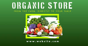 Organic Store Facebook Advertisement Template Postermywall