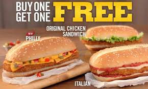 Bk Original Chicken Sandwich Price Burger King Restaurants Buy Any Original Chicken Sandwich Get One Free Deal Restaurant Magazine