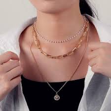 We did not find results for: Buy Fashion Multilayer Chain Gold Choker Necklace Women Elegant Simple Pearl Pendant Necklace Carved Coin Necklace Jewelry At Affordable Prices Free Shipping Real Reviews With Photos Joom