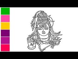 How To Draw Shiva Step By Step Very Easy Techniques Lord Shiva Drawing Drawing For Kids Drawings Lord Shiva