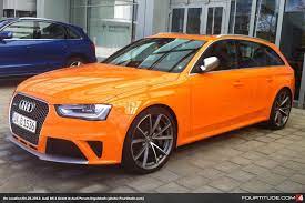 Papaya Orange Rs4 In Ingolstadt Audi Audi Rs4 Audi Rs