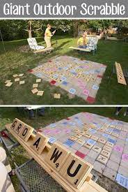 12 backyard games that kids and adults will love all summer long. 32 Fun Diy Backyard Games To Play For Kids Adults Backyard Games Backyard Entertaining Outdoor Scrabble
