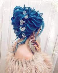 Many of the men's hair might think. 30 Stunning Colored Wedding Hairstyles Hair Styles Cool Hair Color Long Hair Styles