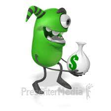 Watch the free clarence video, money monster and other clarence videos on cartoon network. A Horned Monster Carries A Bag Of Money As He Sneaks Away Powerpoint Animations Animated Clipart Animated Smiley Faces Powerpoint Animation
