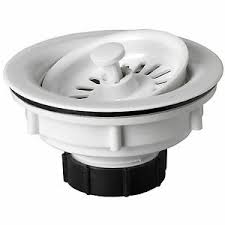 new white kitchen composite sink drain
