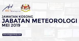 Jawatan kosong lembaga muzium negeri kedah, tarikh tutup 12 april 2021 april 3, 2021. Permohonan Jawatan Kosong Jabatan Meteorologi Malaysia Dibuka Bulan Mei Jun 2019