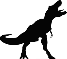 Image Result For Silhouette T Rex Dibujos Siluetas Tiranosaurio Rex Dibujo Tiranosaurio