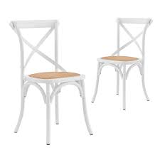 Simply determine what you need for your project or repair, such as antique oak desk chair parts or antique wooden chair parts, and use the simple search engine on ebay to find items including: Dukeliving Provincial Cross Back Beech Rattan Dining Chairs White Set Of 2 Buy Dining Chairs Sets Of 2 3110613
