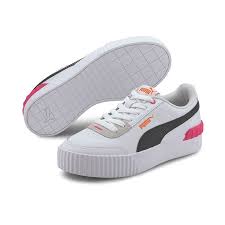 Productos de la marca puma cali en shopalike descuentos tendencias compra online de forma segura. Puma Women S Carina Lift Trainers White Black Glowing Pink Oneills Com