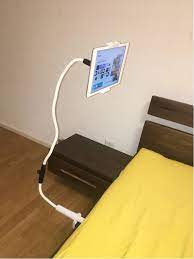 Flexible im bett verstellbarer die innovative tablethalterung sorgt mit den um 360° drehbaren clips & dem flexiblen arm immer für. Xxl Profi 360 Rotation Smartphone Und Tablet Halterung Furs Bad Bett Sofa Tisch Schrank Etc Havetime Ch