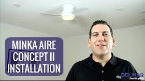 Minka aire ceiling fan installation video. Minka Aire Concept Ii Ceiling Fan Installation Youtube