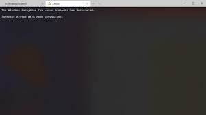 Insufficient System Resources Exist To Complete The Requested Service Issue 5231 Microsoft Wsl Github