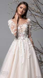 Ricca Sposa Spring 2020 2021 Wedding Dresses Blooming Spring Bridal Collection Wedding Inspirasi Sheer Top Wedding Dress Sheer Wedding Dress Top Wedding Dresses