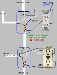 Will i need to upgrade the light switch to handle this setup? Adding A Bathroom Fan Via Dual Rocker Switch Doityourself Com Community Forums