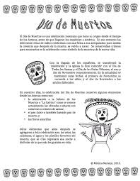Day Of Dead In Spanish Dia De Muertos This Lesson S Content Is In Spanish The Student Will Lea Dead In Spanish Spanish Lesson Plans Spanish Language Learning