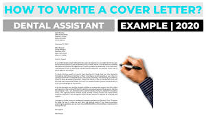Here is the dental receptionist cover letter example: How To Write A Cover Letter For A Dental Assistant Position Example Youtube