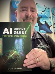 Got a signed copy of this gem today! from 🏆 Wyatt Chambers of 🪲SWARM Pest  Control Marketing Excited to learn what things I can do to boost efficiency  in my business. |