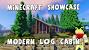 Two Story Minecraft Cabin House