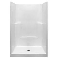 After you're satisfied with your cleaning efforts, purchase car wax. Ella Standard 42 In X 42 In X 80 In 1 Piece Low Threshold Shower Stall In White With Center Drain 4242shcwht The Home Depot