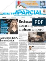 Fecha y lugar de edición. El Imparcial Primera Plana 19 De Diciembre Del 2012 Falla Tribunal A Favor De Sergio Zaragoza