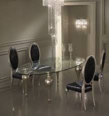Italian Designer Oval Glass Dining Table And Chairs Set Juliettes Interiors Oval Glass Dining Table Small Glass Dining Table Glass Dining Table