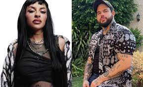 Emiliano Aguilar hermano Ángela Aguilar coquetea Cazzu no invitado boda  Christian Nodal