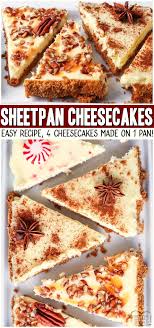 Easy Sheetpan Cheesecakes Butter With A Side Of Bread Easy Cheesecake Recipes Easy Cheesecake Best Dessert Recipes