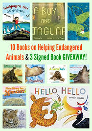 10 Books On Helping Endangered Animals 3 Book Giveaway Endangered Animals Endangered Animals Activities Endangered Animals Project