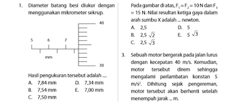 Pin Oleh Fisika Ceria Di Unbk Fisika Belajar Gerak