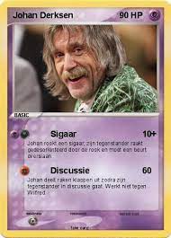 Dit lemma over johan derksen heeft een of meer problemen. Pokemon Johan Derksen 2