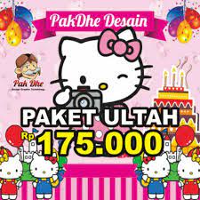 Undangan stiker label ulang tahun anak tema disney tsum tsum. Paket Undangan Ulang Tahun Anak Karakter Hello Kitty Backdrop Undangan Stiker Shopee Indonesia