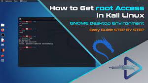 How To Get Root Access In Kali Linux 2021.1 | Gnome Desktop Environment -  Youtube