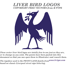 Surmounted with the liver bird. meaning and history. Vector For Free Use Liverpool Liver Bird Logos