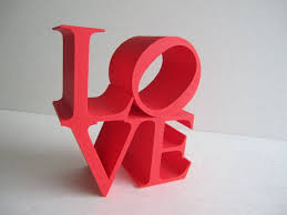 3d Printed Home Decor Love Block Sculpture Pop Art Iconography Kitsch Poems Iconic Image Letters Alphabet 3 D Print 3d Printing Diy 3d Printing 3d Printing Art