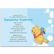 Baby Shower Invitations Cute Winnie The Pooh Baby Boy Shower Invitations Blue Background Very Cool Winnie The Pooh Baby Shower Invitations Personalized Winnie