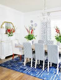 Sometimes Money Isn T The Answer To A Decorating Problem Thistlewood Farm Velvet Dining Chairs Striped Dining Chairs Blue Dining Chair