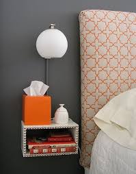 Its narrow form sticks out not more than 6 inches at its deepest sections—a perfect depth for setting. 25 Modern Diy Floating Nightstand Ideas Bright Stuffs