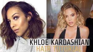 Starts @ 10 inches grams : Khloe Kardashian Inspired Beach Waves Hair Tutorial Youtube