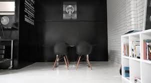 Black And White Boutique Design Candy Black Studio Boutique Design Agency Black And White Office Interior Black Walls